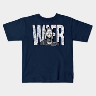 waller typography Kids T-Shirt